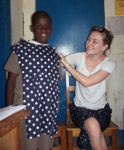 Sharing a special time with a sponsored child